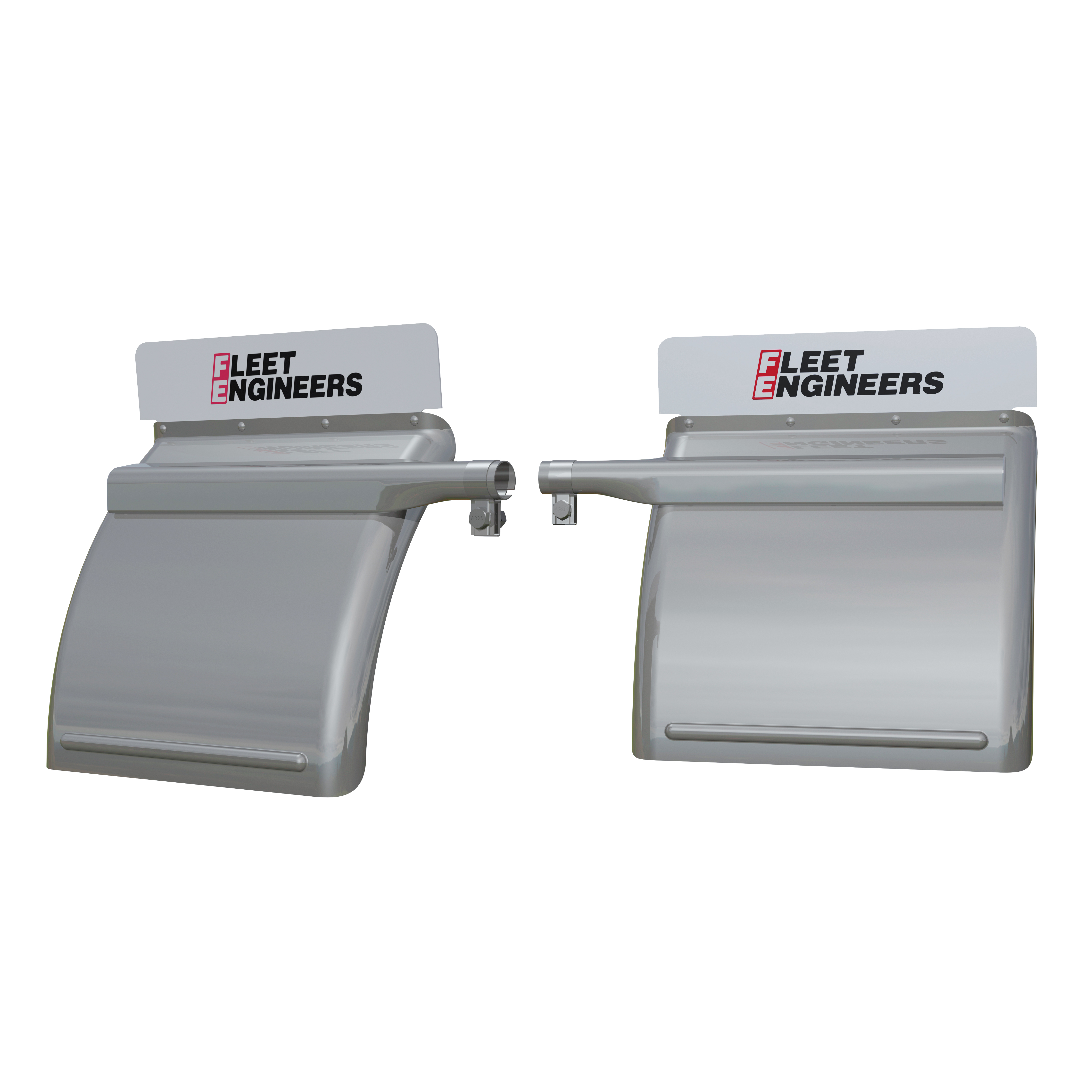 Paddle Mount Classic PMCL24 Series Quarter Fenders Fleet Engineers